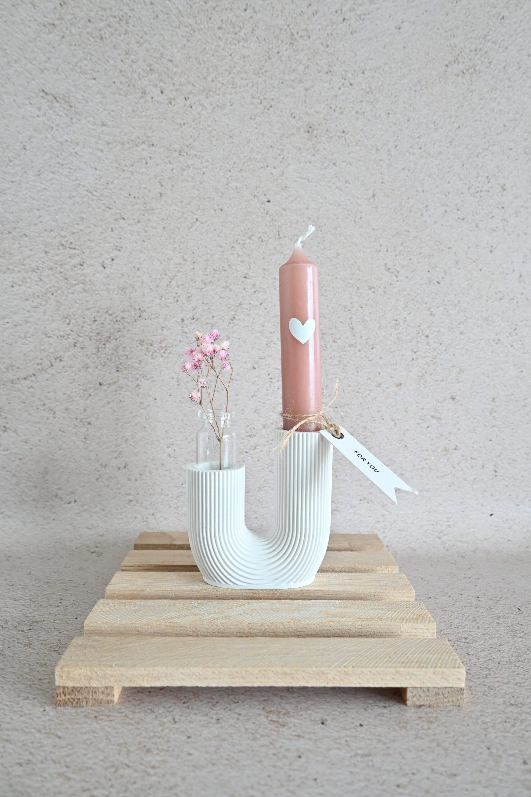 Kaarsenhouder U-vorm - Afbeelding 3