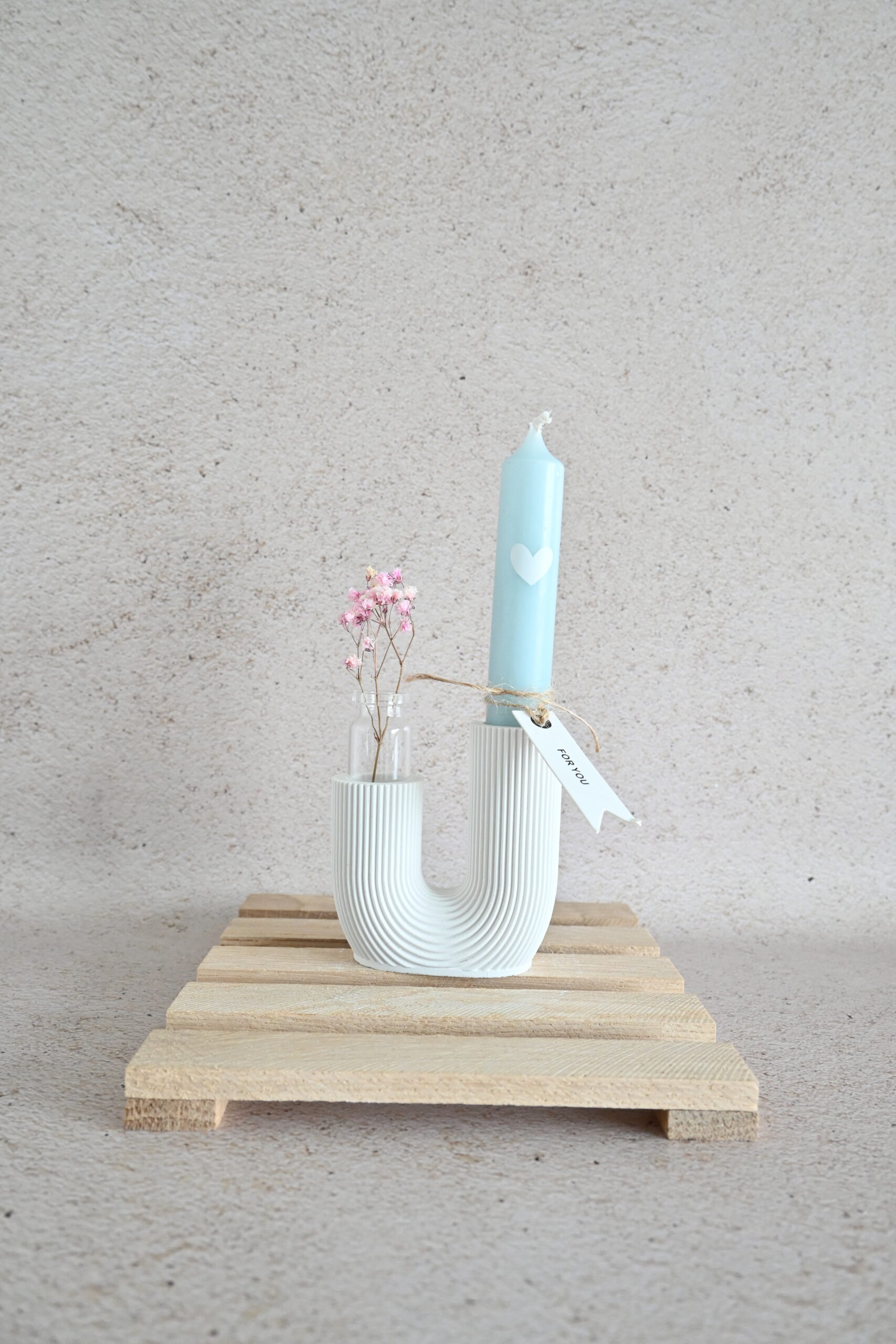 Kaarsenhouder U-vorm - Afbeelding 2