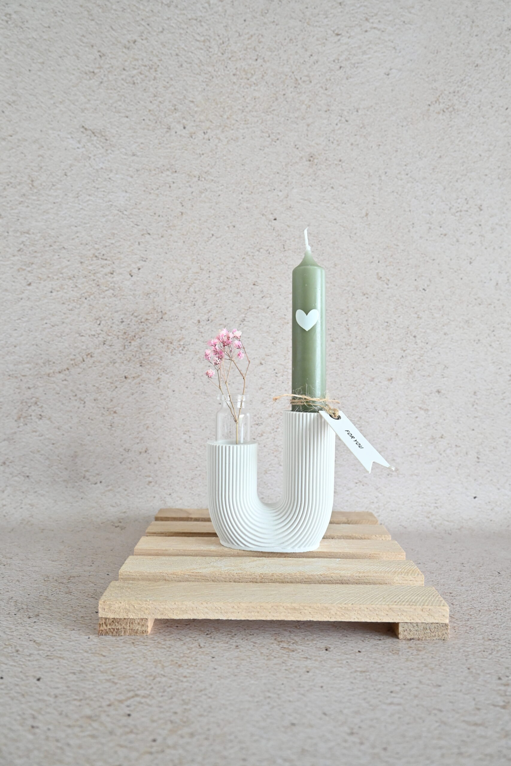 Kaarsenhouder U-vorm - Afbeelding 4