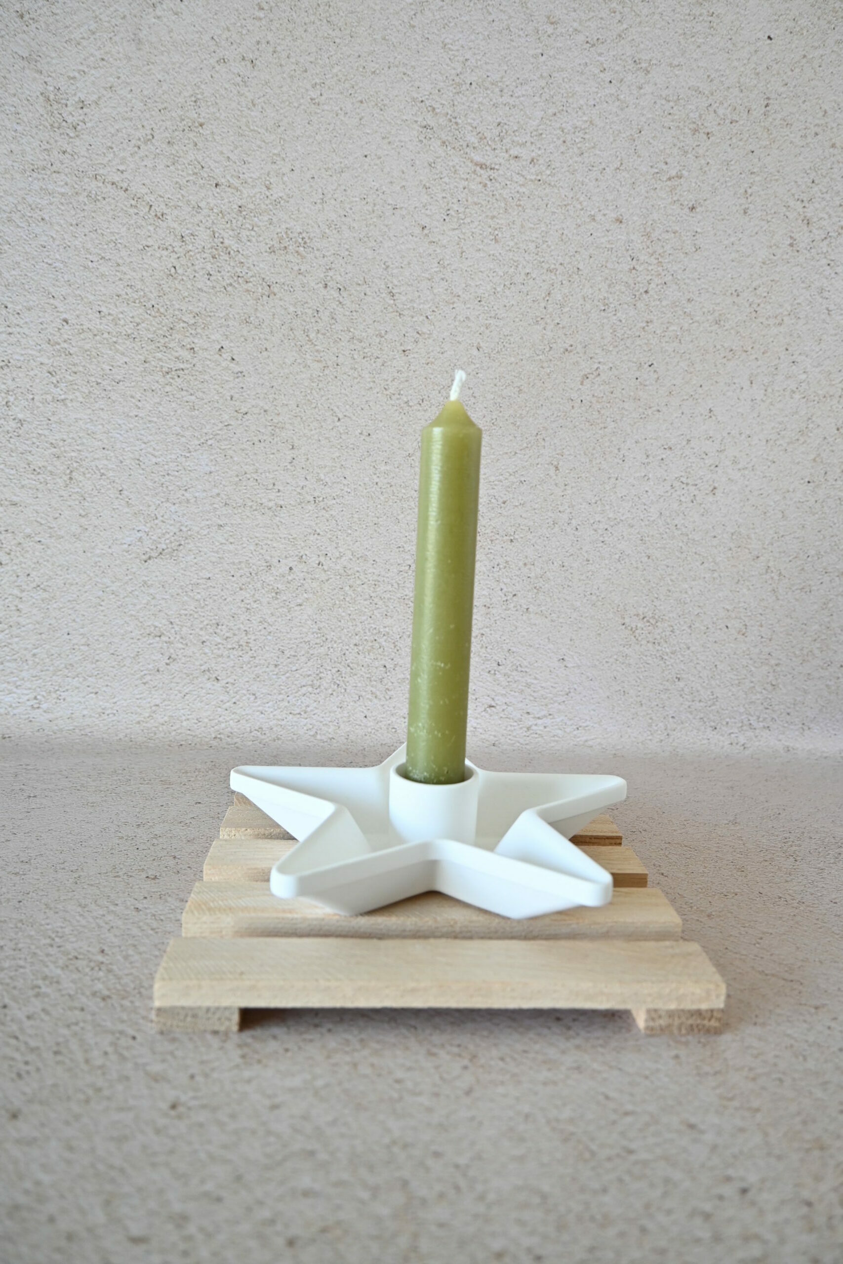 Stervormige kaarsenhouder