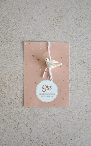 Stil, omdat de juiste woorden niet te vinden zijn