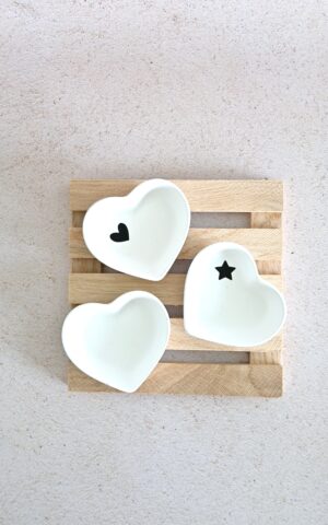 Hartvormig schaaltje S