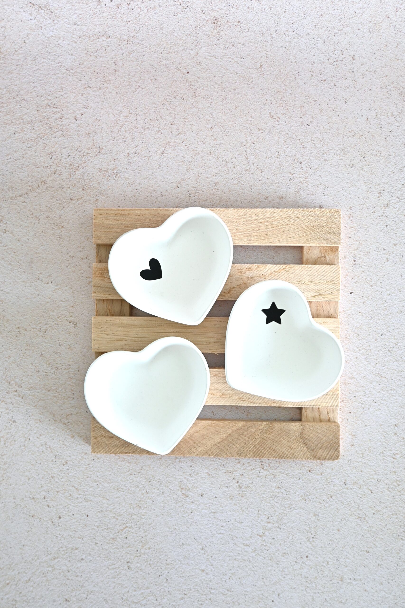 Hartvormig schaaltje S