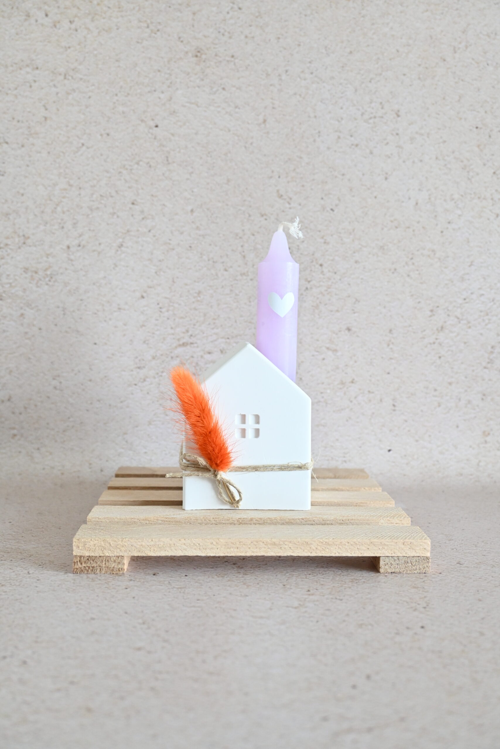 Kaarsenhouder huisje - Afbeelding 5