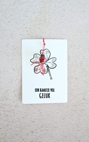 Een kaartje vol geluk