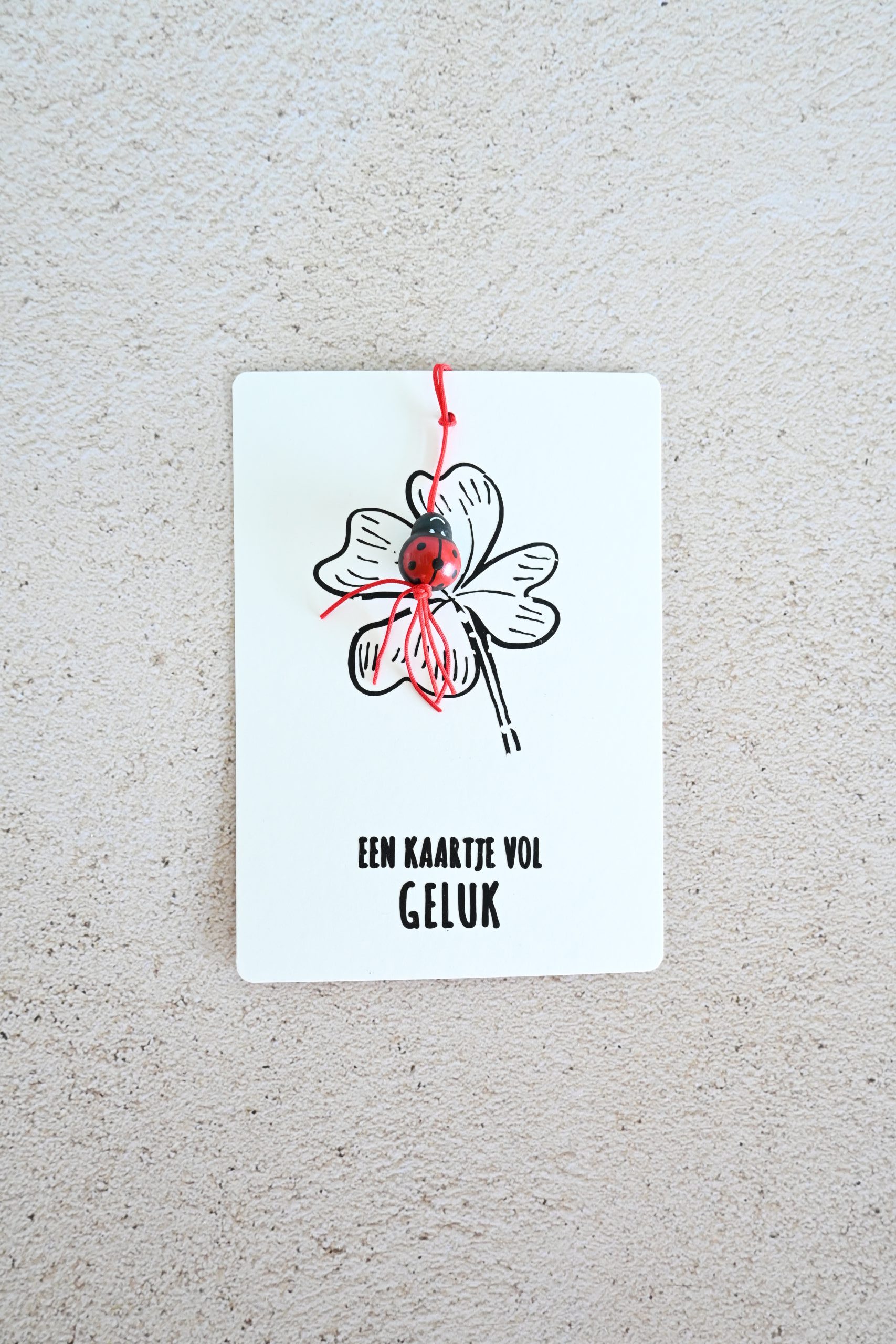 Een kaartje vol geluk