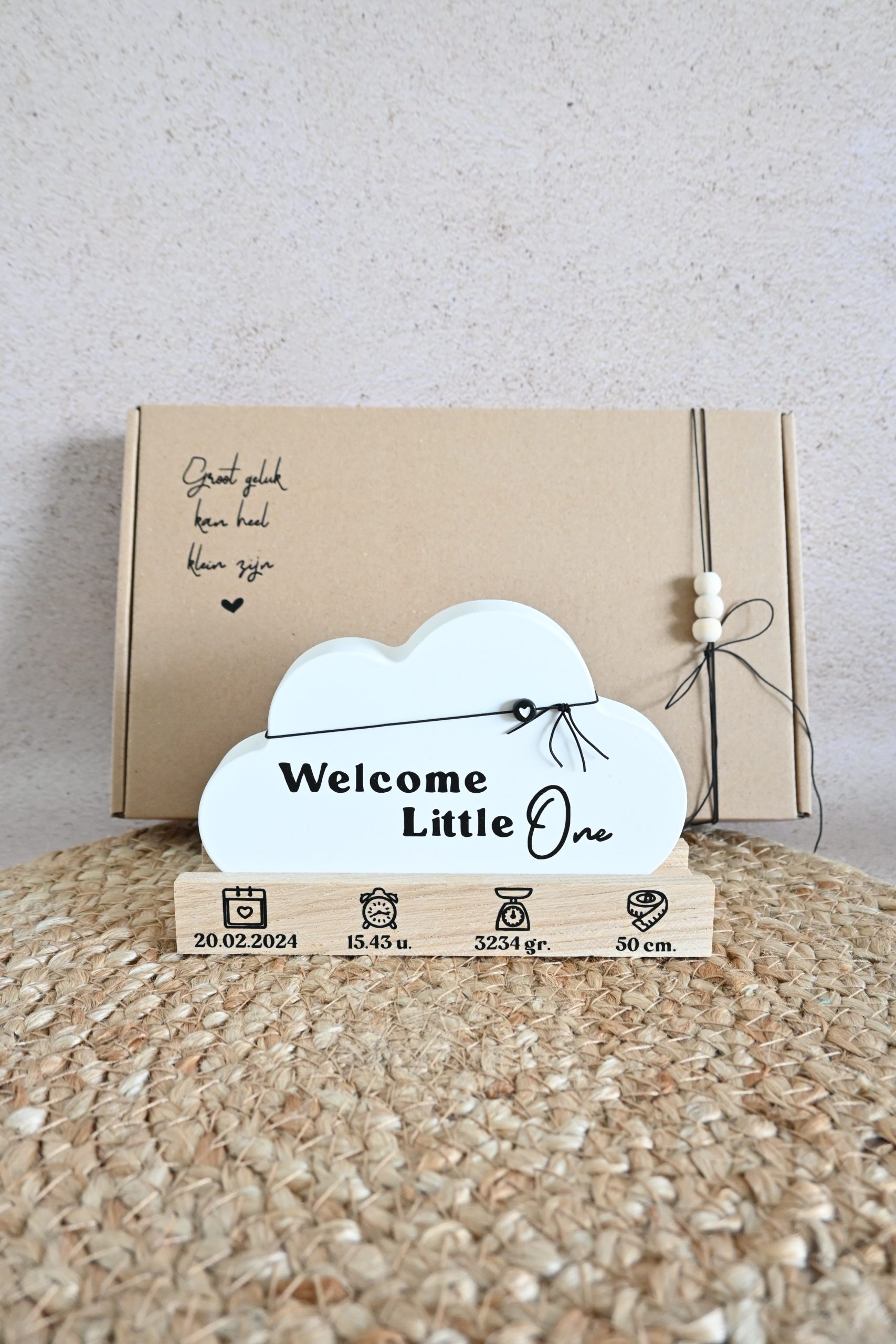 Geboortewolkje: Welcome little one