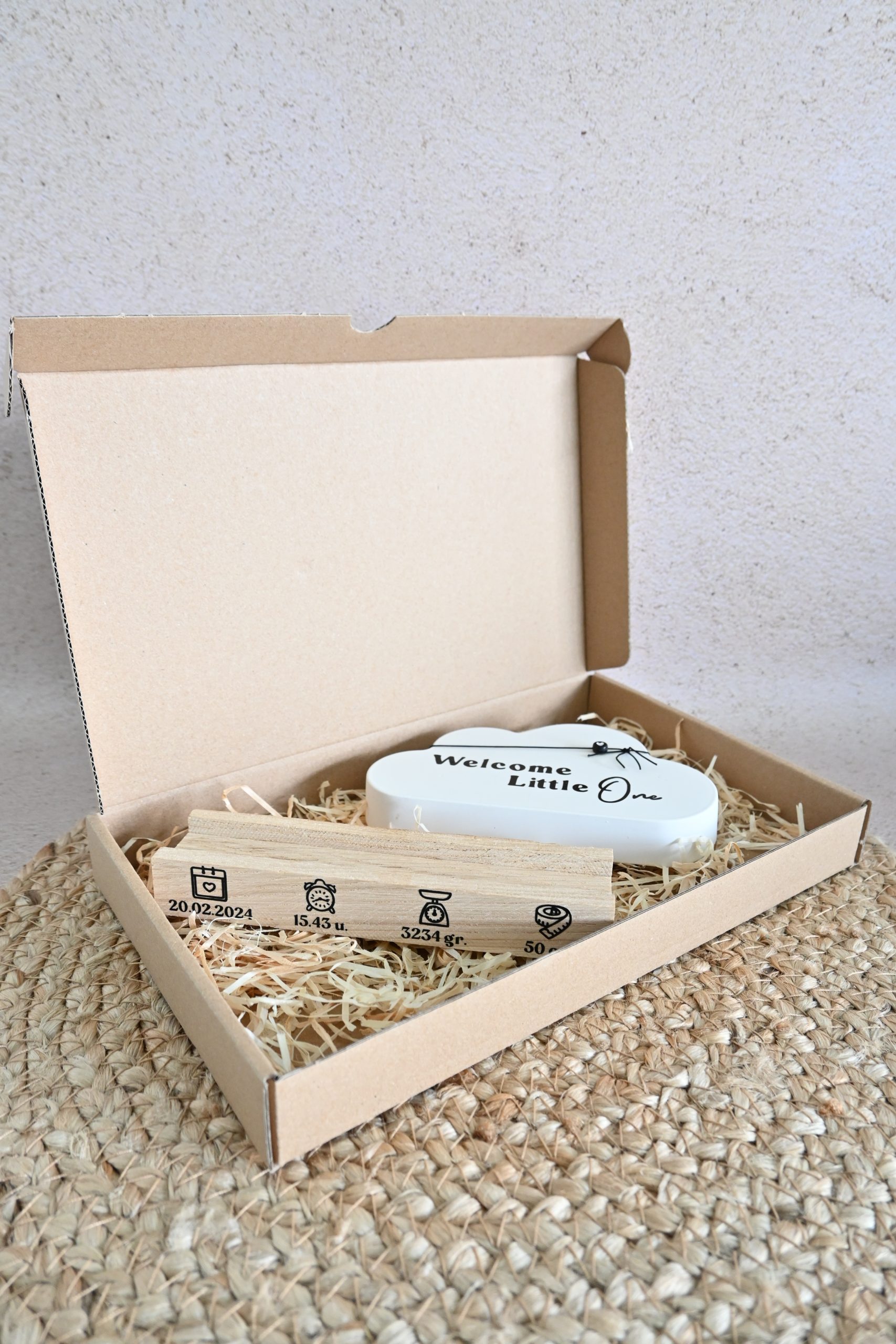 Geboortewolkje: Welcome little one - Afbeelding 3