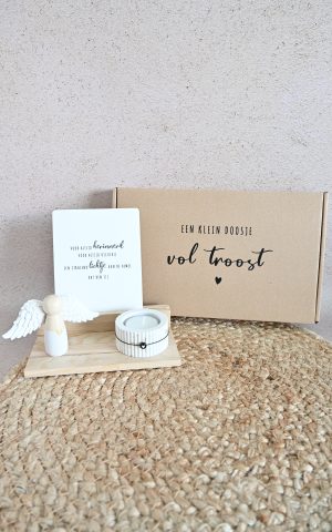 Een klein doosje vol troost