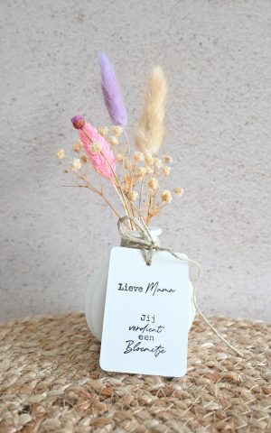 Lieve mama, jij verdient een bloemetje
