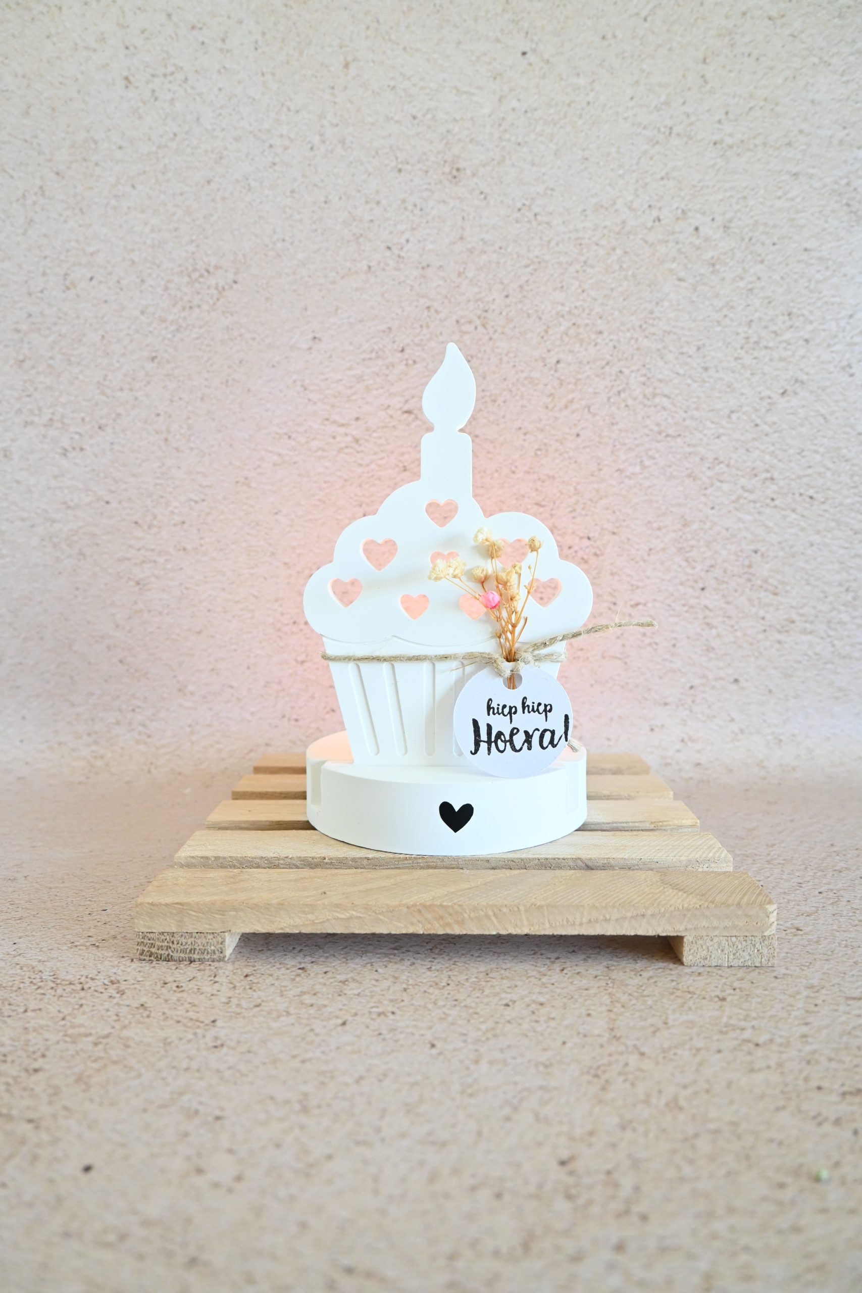 Theelichthouder met gleuf - rond - Afbeelding 12