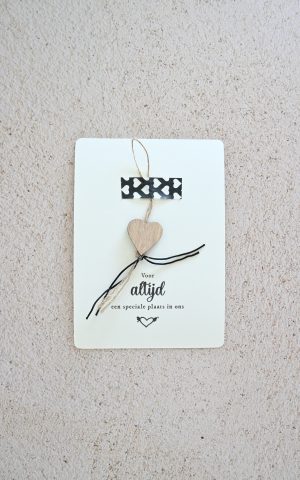 Voor altijd een speciale plaats in ons hart