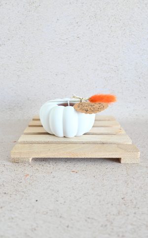 Theelichthouder - pompoen