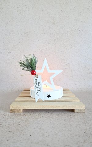 Houder met inzetstuk - ster