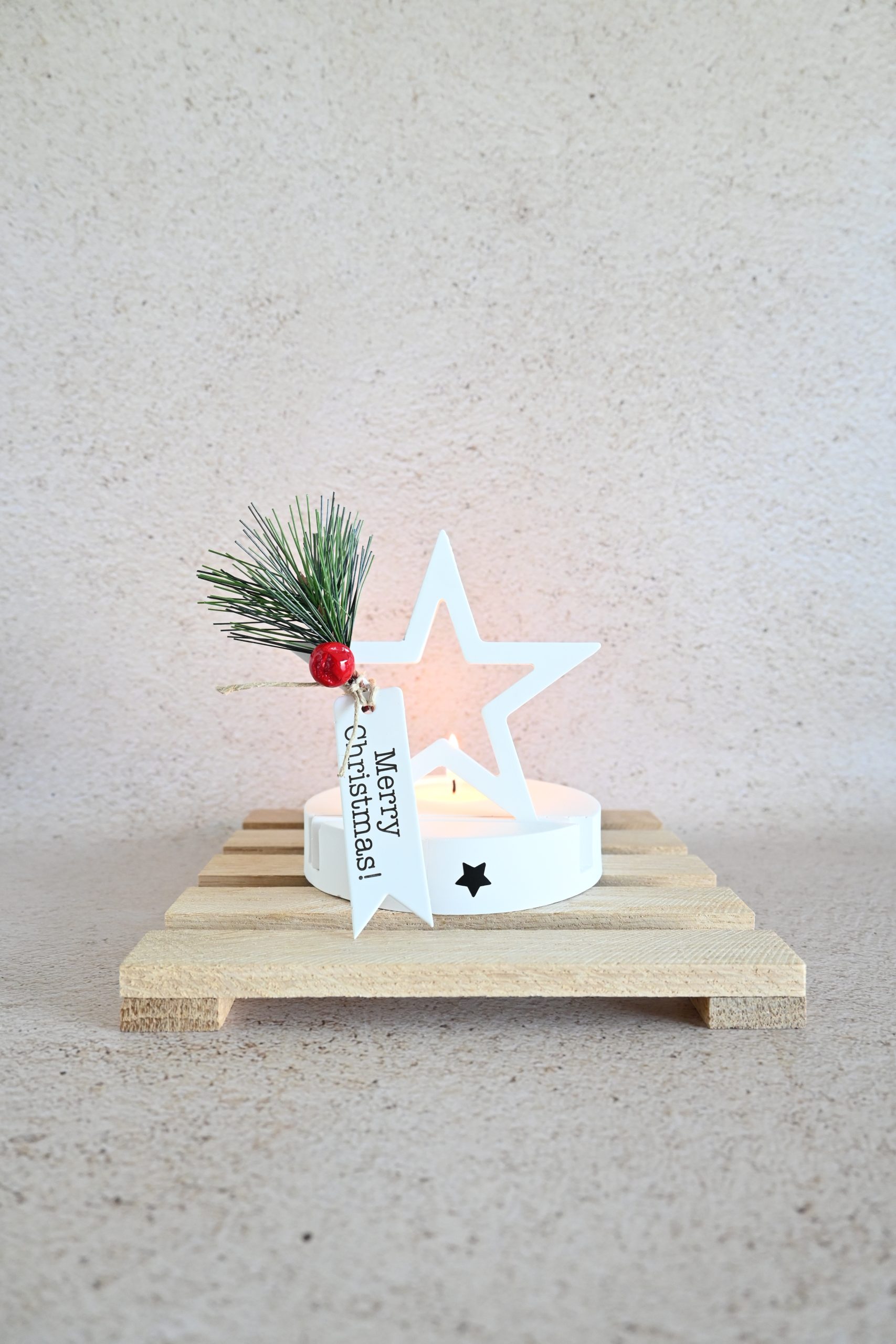 Houder met inzetstuk - ster