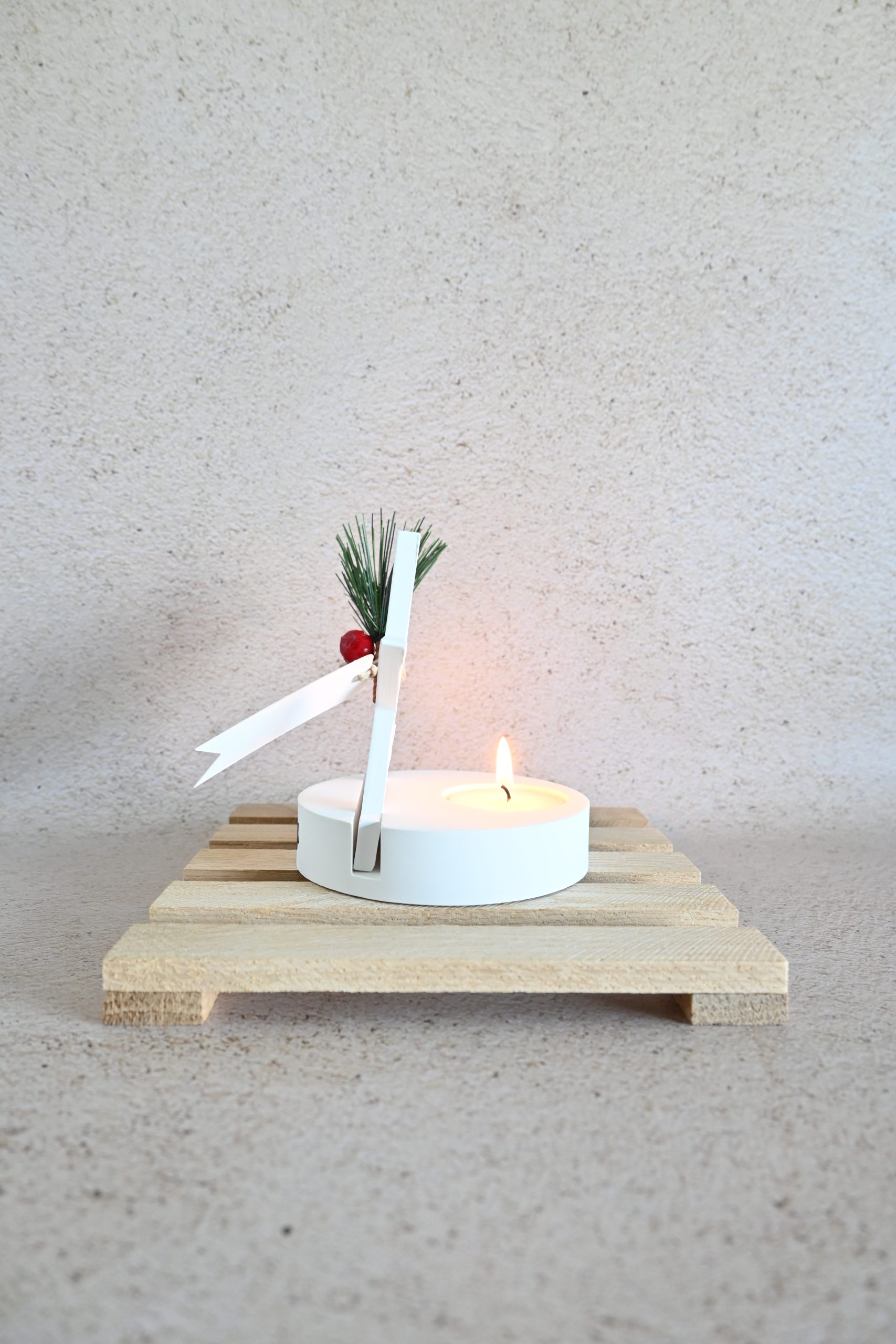 Houder met inzetstuk - ster - Afbeelding 4