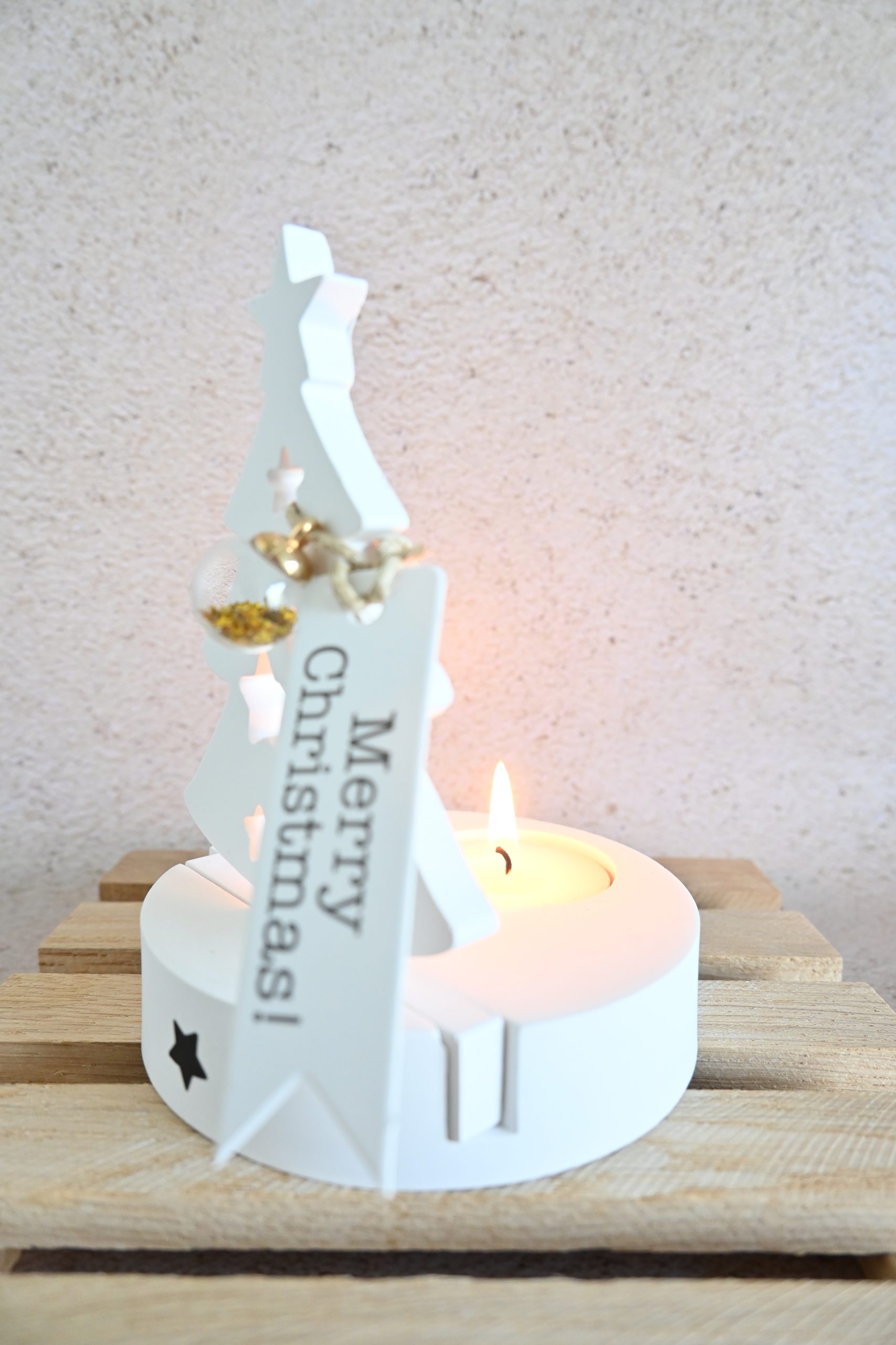 Houder met inzetstuk - kerstboom - Afbeelding 7