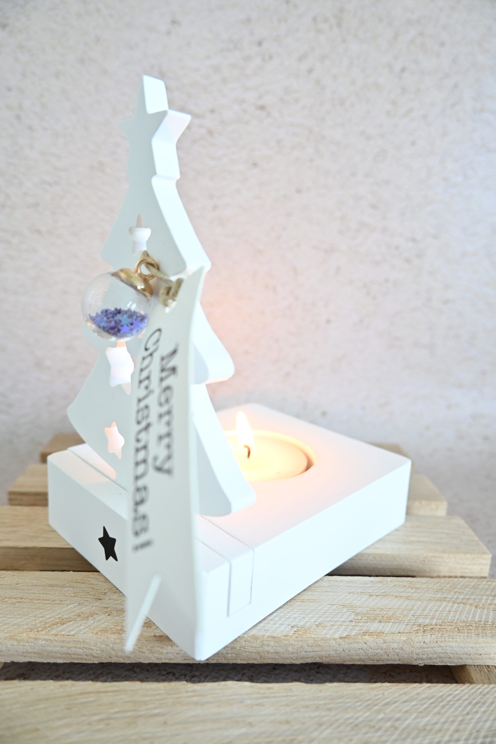 Houder met inzetstuk - kerstboom - Afbeelding 3