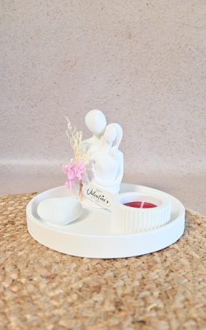 Valentijnsset - rond schaaltje