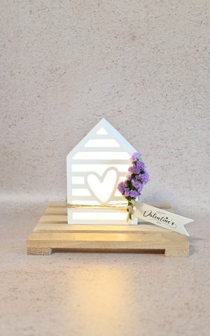 Lichtgevend huis - hartje