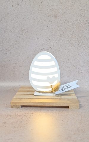 Lichtgevend paasei - hartje