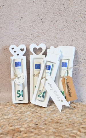 Geld- of chocolaatjeshouder