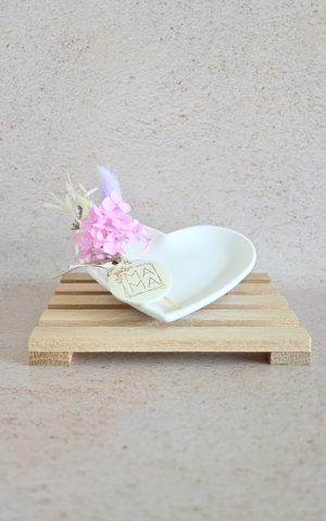 Hartvormig schaaltje M - Moederdag