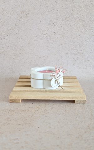 Theelichthouder - bloem