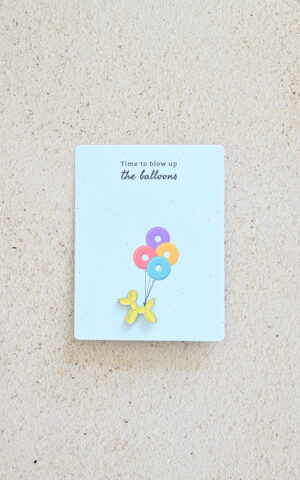 Time to blow up the balloons