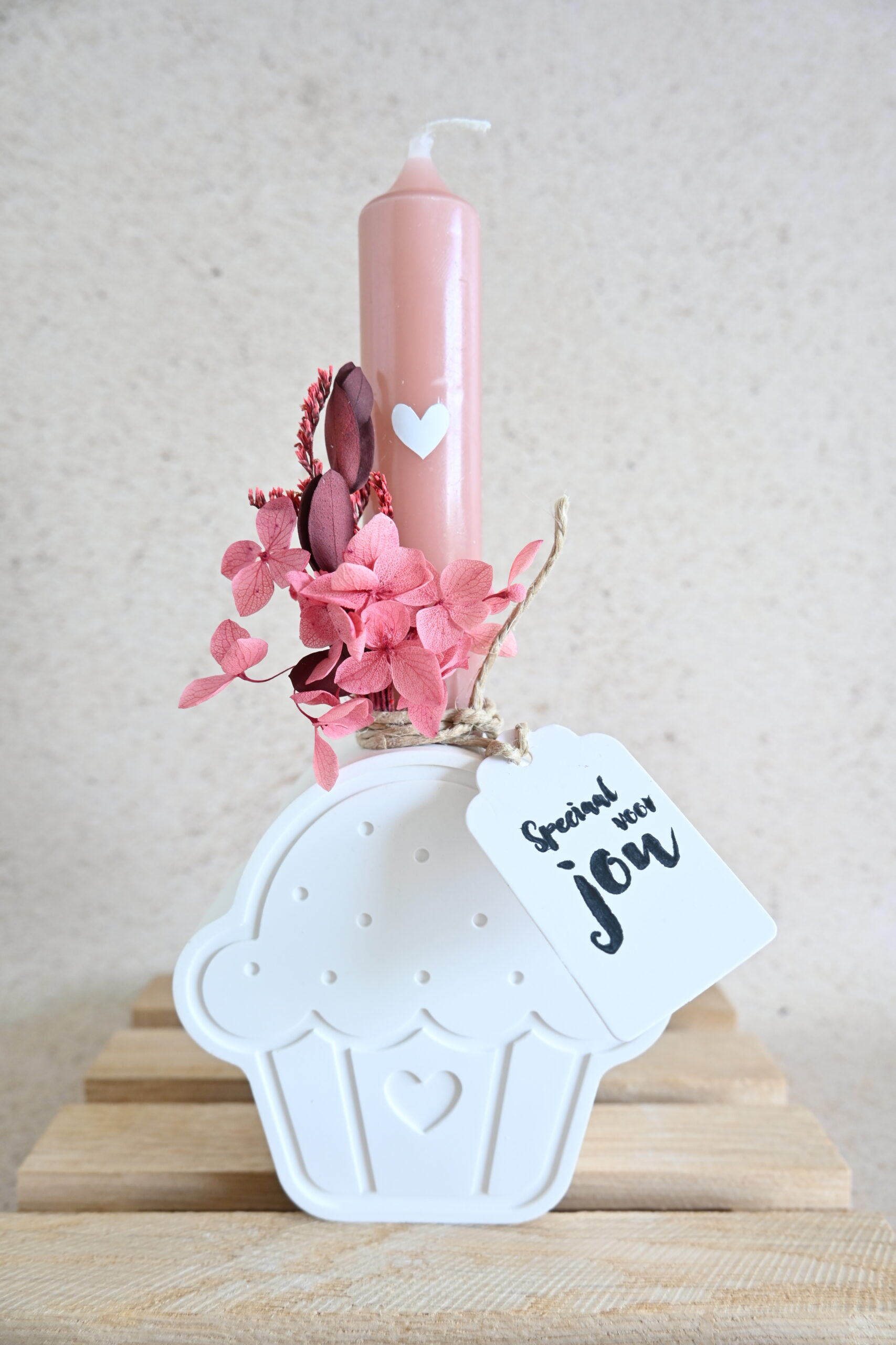 Kaarsenhouder - cupcake - Afbeelding 4