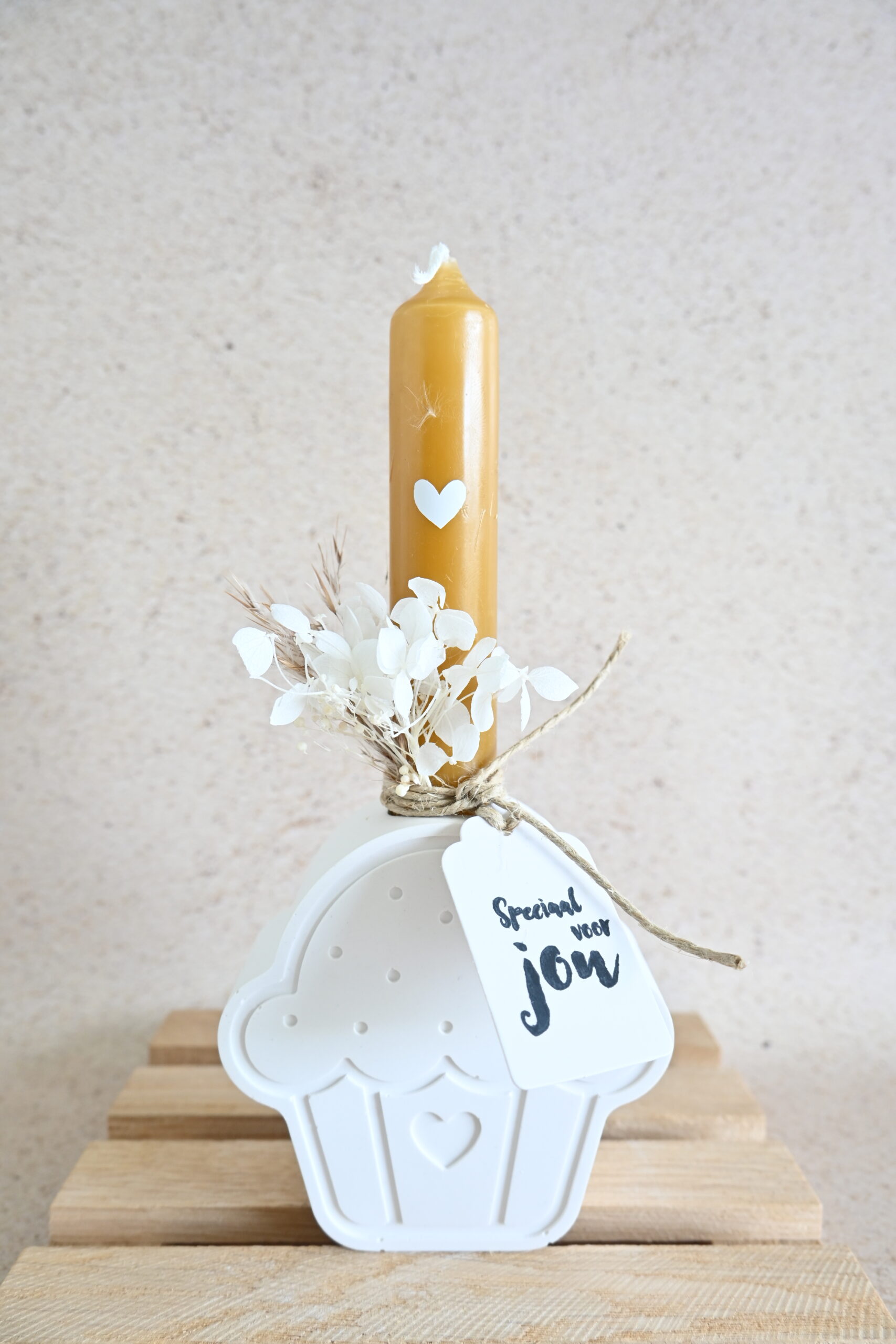 Kaarsenhouder - cupcake - Afbeelding 2