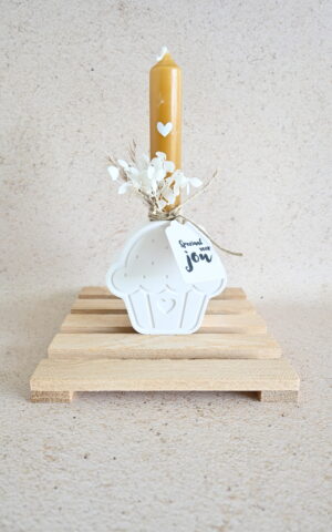 Kaarsenhouder - cupcake