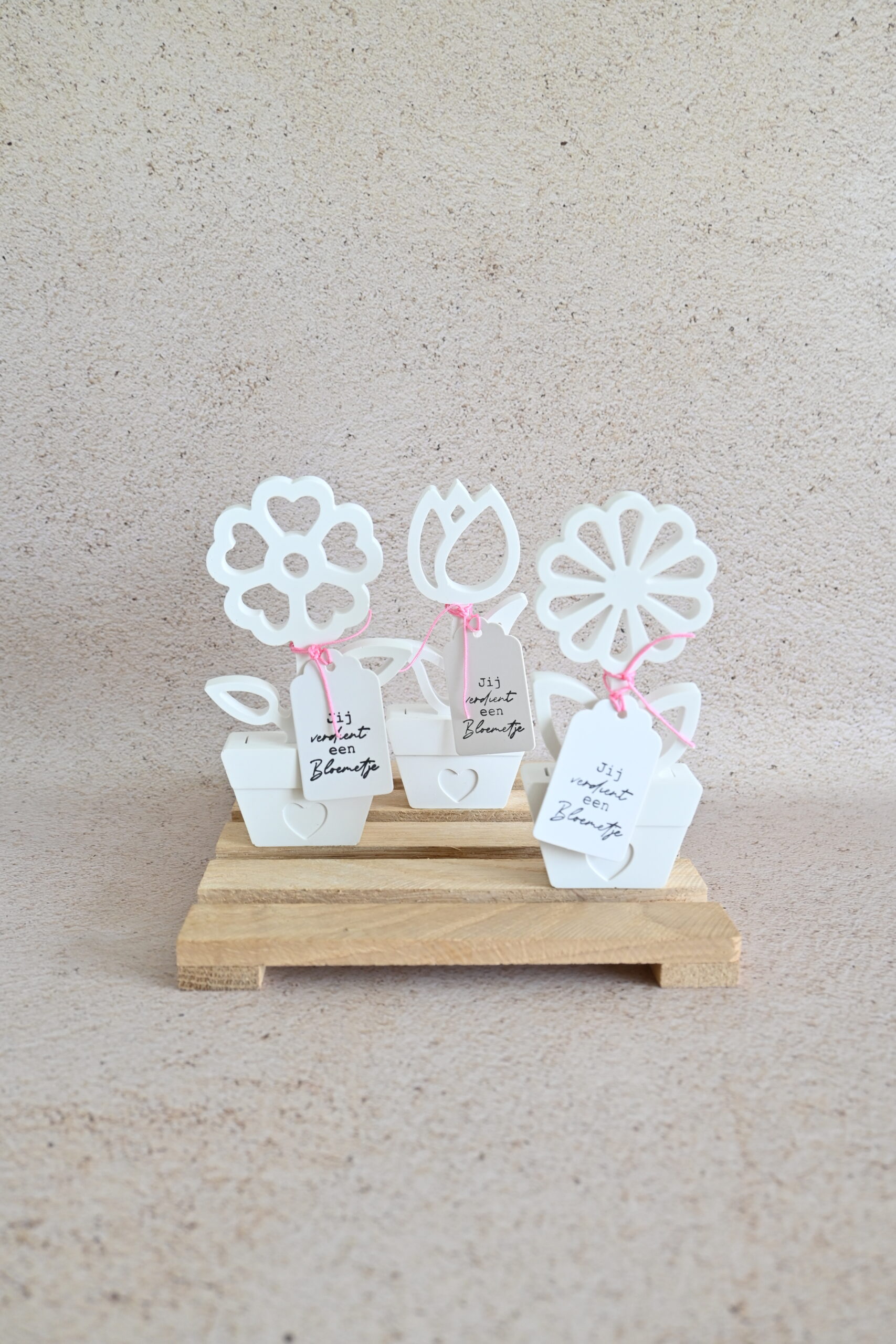 Verwisselbare bloemetjes