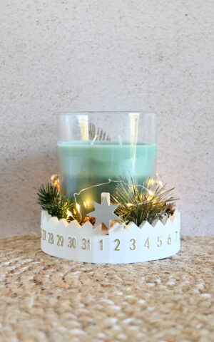 Kaarsenhouder - nieuwjaar