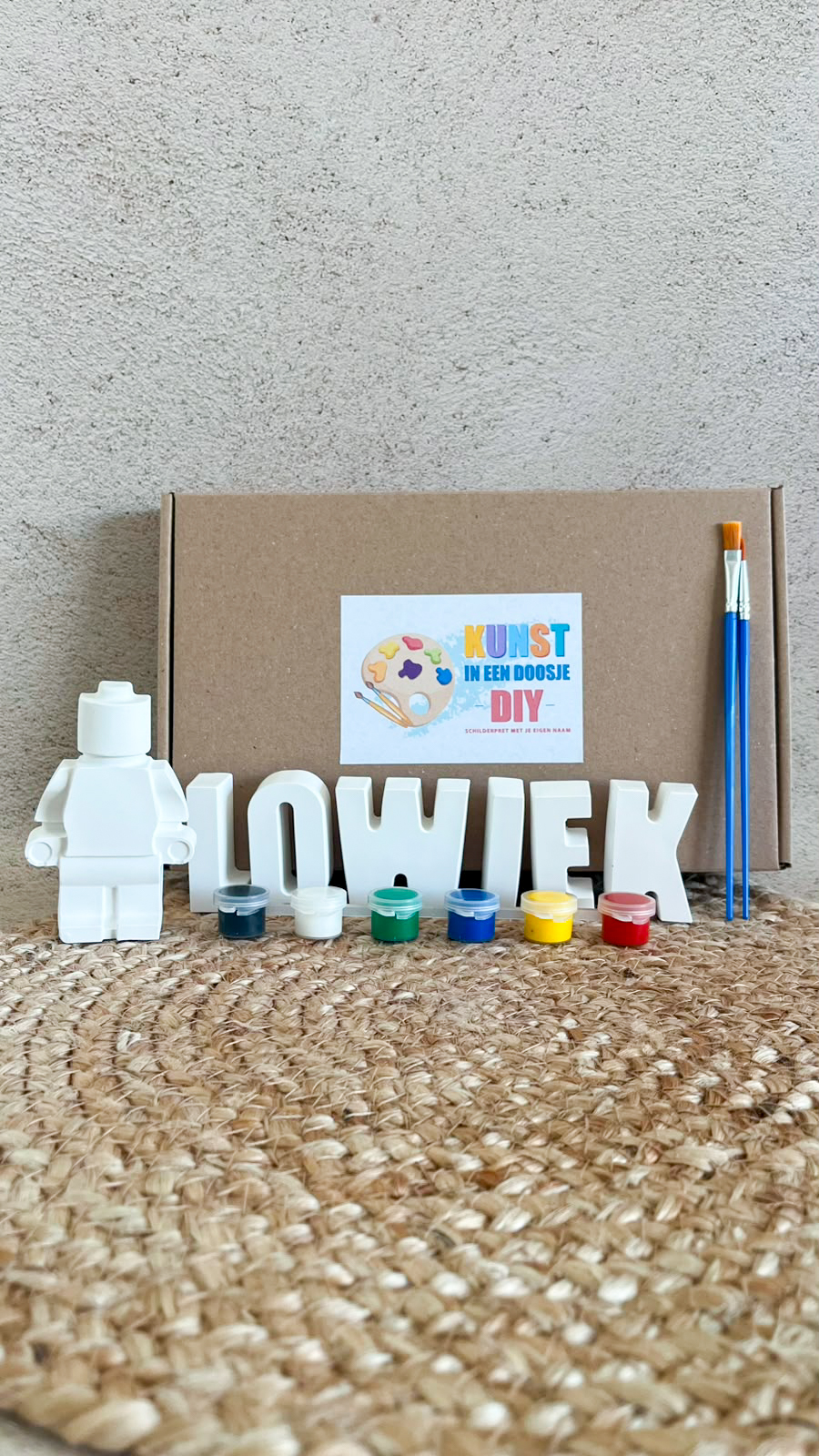 Verfdoosje naam - Lego