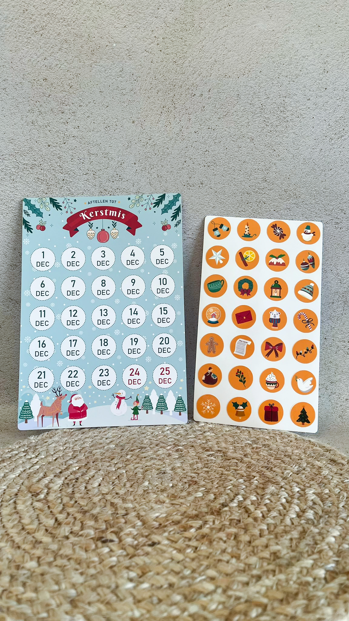 Aftelkalender Kerstmis